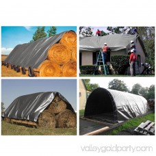 Yescom 30x50ft Heavy Duty Reinforced Poly Tarp Multi Purpose Canopy Tent Cover Waterproof Tarpaulin Fix Outdoor